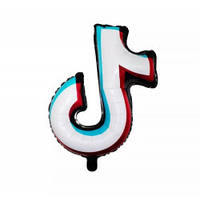Куля фольгированнй фігура ТикТок TikTok 65 см