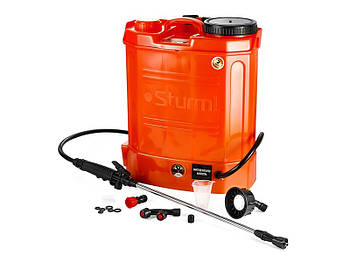 Обприскувач акумуляторний (12л) Sturm GS8212B для обробки насаджень з метою захисту від шкідників
