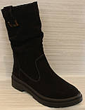 Черевики зимові жіночі на підборі від виробника ТН21-29, фото 3