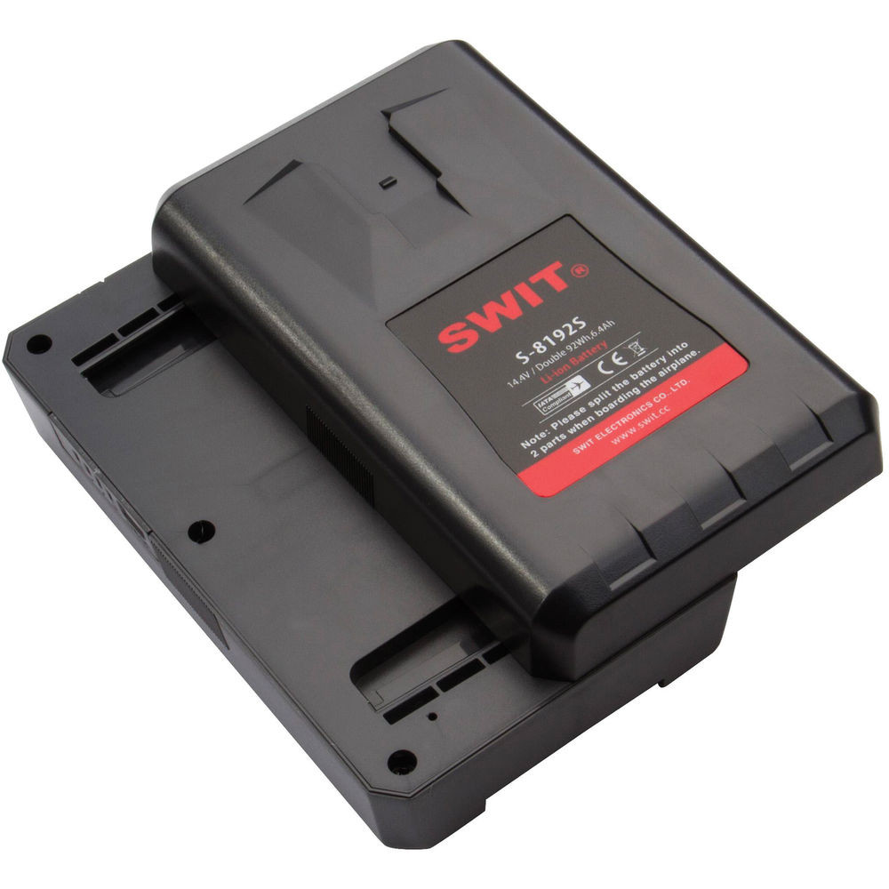 Акумулятор SWIT S-8192S 92+92Wh Split-Style V-Mount Camera Battery (S-8192S)