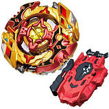 Дзига Beyblade Cho-z Spriggan S5 B-128 бейблейд Спрайзен Реквієм С5 B128 з двостороннім запуском, фото 2