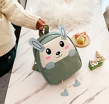 Дитячий рюкзак зайчики з вушками, фото 4