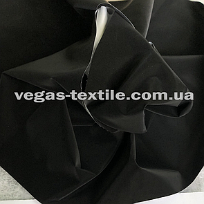 Тканина Плащівка Оксамит Чорний