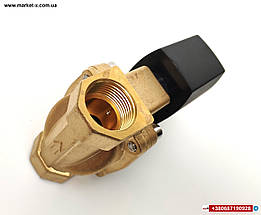 3/4 дюйми нормально відкритий 24V соленоїдний електромагнітний клапан пілотного типу для води газу масла, фото 5