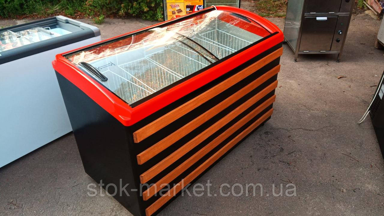 Лар морозильний 500 л. у дереві бу. купити морозилку б/у., фото 1