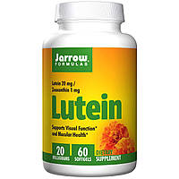 Лютеїн, Jarrow Formulas, 20 мг, 60 капсул