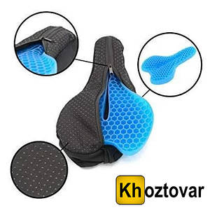 Гелева подушка для сидіння велосипеда