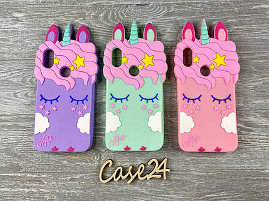 Гумовий 3D чохол My little pony для Xiaomi Redmi Note 6 Pro (3 кольори)