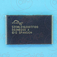 Память Flash 1Гб Spansion S34ML01G200TFi00 TSSOP48