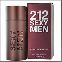 Carolina Herrera 212 Sexy Men туалетная вода 100 ml. (Каролина Эррера 212 Секси Мен)