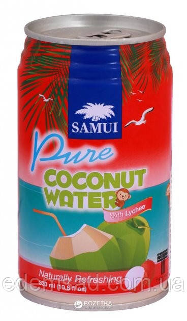 Кокосова вода+лиЧІ Samui 320 мл