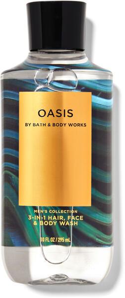 Шампунь для волосся і гель для душу 3в1 Oasis Bath and Body Works
