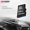 Картка пам'яті micro SD Hikvision 64 ГБ class 10., фото 6
