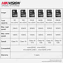 Картка пам'яті micro SD Hikvision 64 ГБ class 10., фото 7