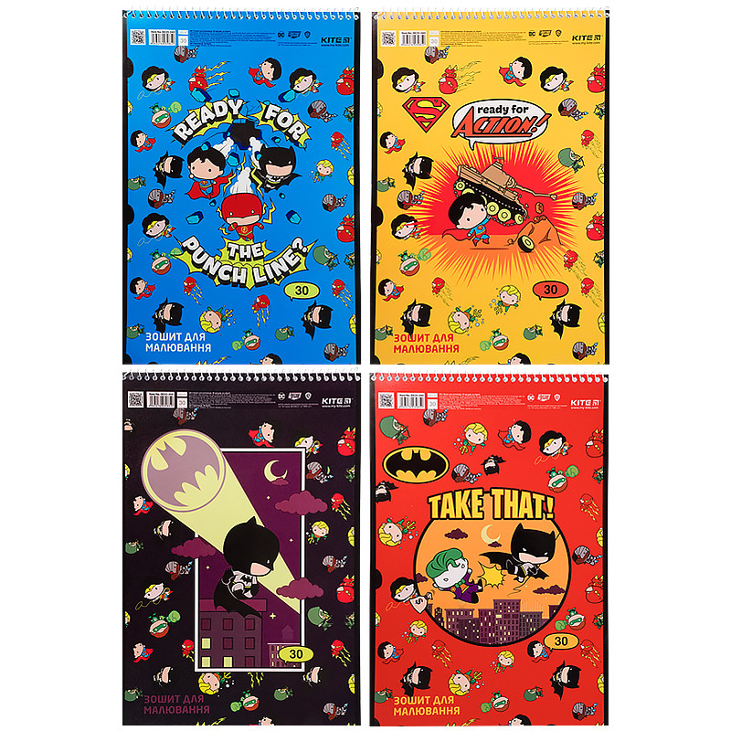 Купить Тетрадь для рисования Kite DC DC21-243, 30 листов, цена 27 грн ...