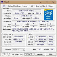 Процессор Intel Xeon E5-2695v3 QS (28 потоков) (Socket 2011v3) LGA 2011-3