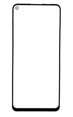 Скло дисплея для Samsung A115/M115 Galaxy A11/M11 2020, колір чорний, фото 1