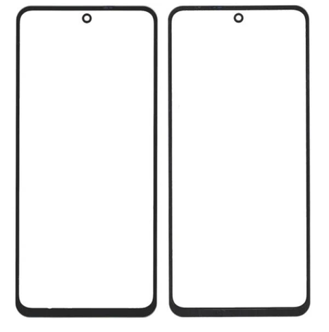 Скло дисплея для Xiaomi Mi 10T Lite/Poco X3/Poco Pro X3, чорне, оригінал (Китай), з олеофобним покриттям, фото 1