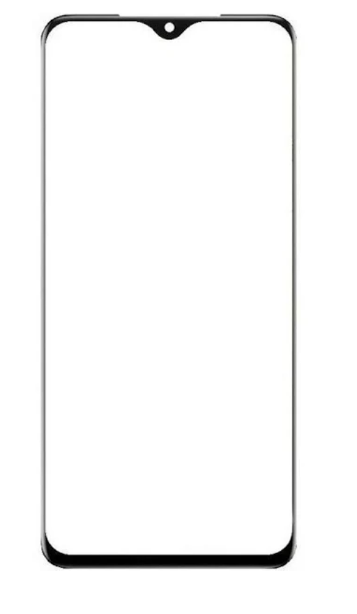 Скло дисплея для Xiaomi Poco M3/Poco M2/Redmi 9T/Redmi Note 9 4G, колір чорний