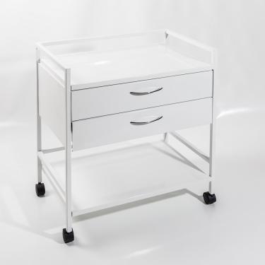 Столик медичний СТ-А інструментальний маніпуляційний пересувний для процедурного кабінету анестезіолога, фото 1