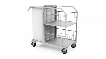 Візок медичний СТ-БТ для перевезення білизни, фото 1