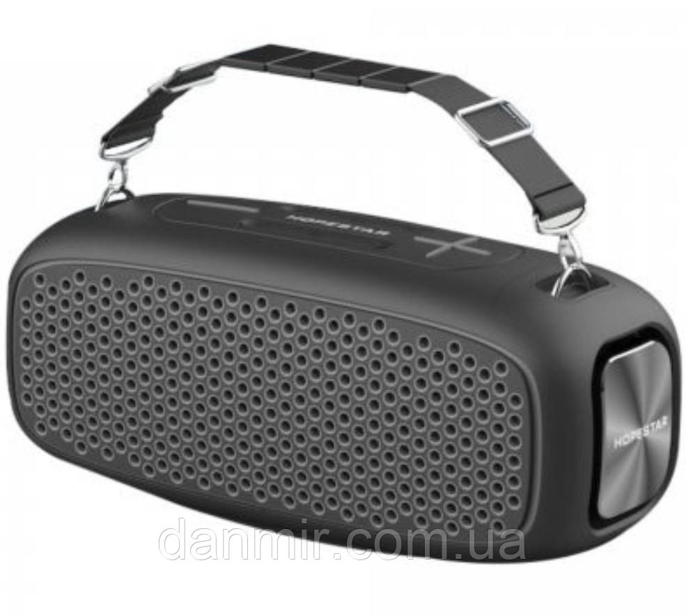 Портативна акустична Bluetooth колонка Hopestar A30 Чорна, фото 1