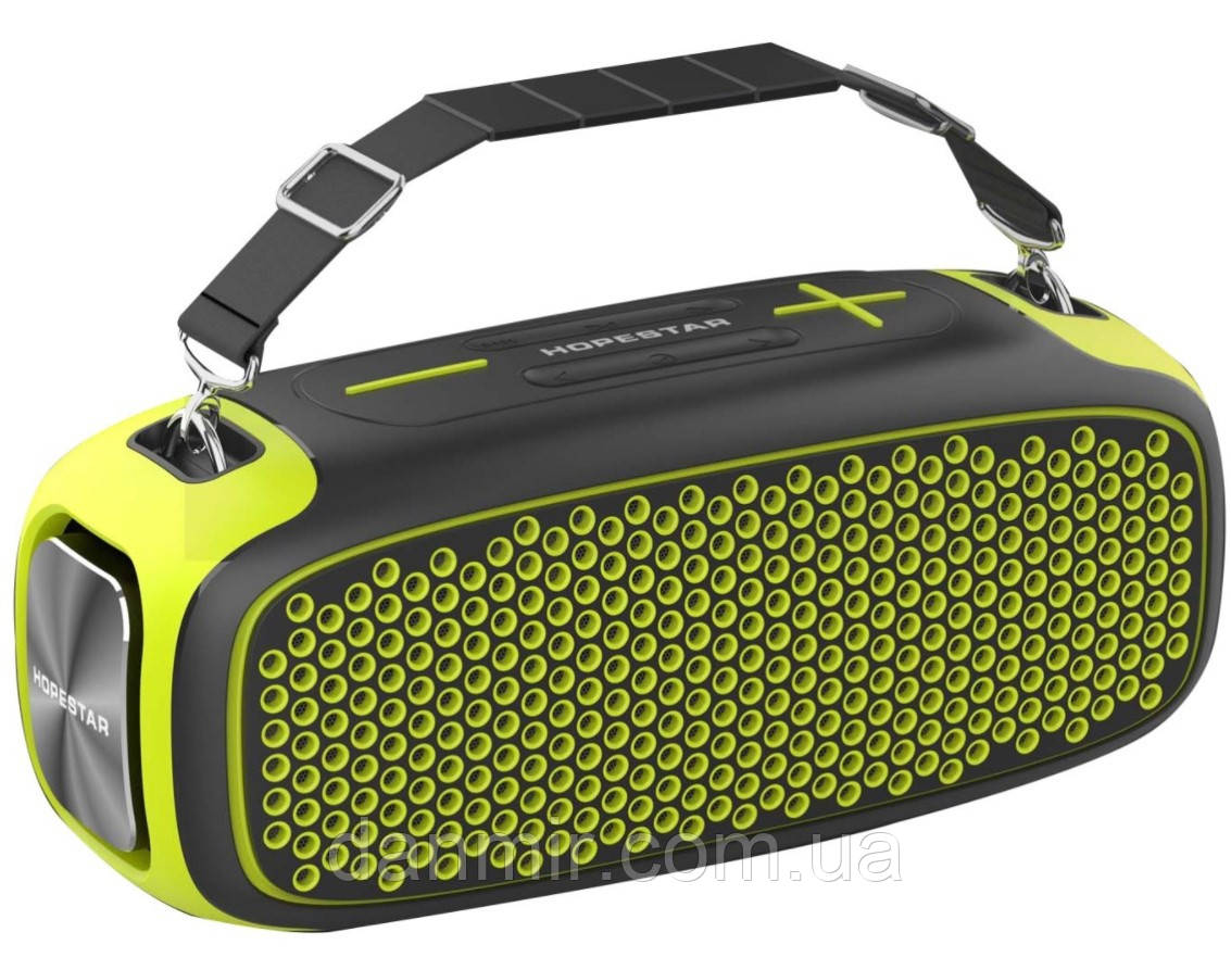 Портативна акустична Bluetooth колонка Hopestar A30 Зелена, фото 1