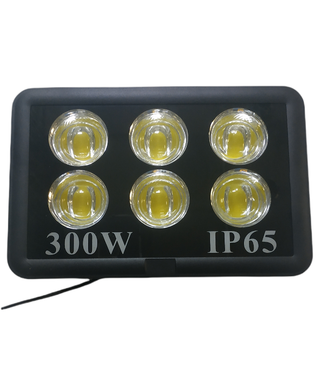 Світлодіодний прожектор з лінзою SL-300Lens 6LED 300W 6000К IP65 Код.59837