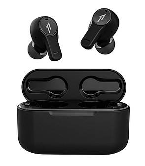 Навушники вакуумні безпровідні з мікрофоном 1MORE PistonBuds Bluetooth в кейсі Чорний (ECS3001T-BL), фото 1