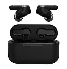Навушники вакуумні безпровідні з мікрофоном 1MORE PistonBuds Bluetooth в кейсі Чорний (ECS3001T-BL), фото 4