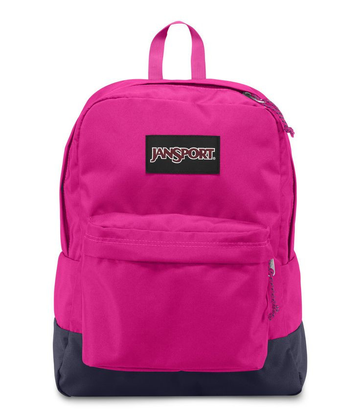 Рюкзак JanSport SuperBreak Backpack (Cyber Pink - Black Label)