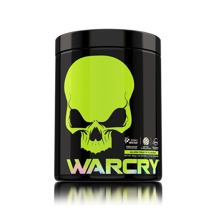 Предтрен Genius Nutriion Warcry 400 грам Смак :Artic raspberry