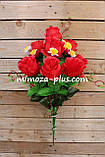Штучні квіти — Троянда букет, 60 см, фото 5