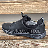 Кросівки чоловічі чорні Paolla 168/6101, фото 4