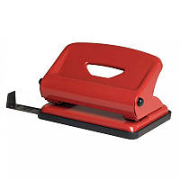 Діркопробивач металевий Scholz 25 аркушів червоний (4318 red)