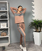 Жіночий прогулянковий костюм з трикотажу Норма і батал