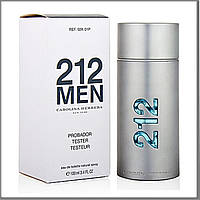 Carolina Herrera 212 Men туалетная вода 100 ml. (Тестер Каролина Эррера 212 Мен)