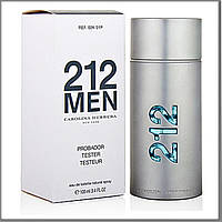 Carolina Herrera 212 Men туалетная вода 100 ml. (Тестер Каролина Херрера 212 Мен)