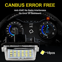 LED підсвітка номера для CITROEN (Сітроен) C3, C3/С4 Picasso, C5, Berlingo, Saxo, Xsara, Xsara Picasso, фото 5