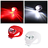 Велосипедні ліхтарі задній і передній габаритний маячoк HJ008-2 Ultra brite — 2 шт (червоний і білий), фото 2