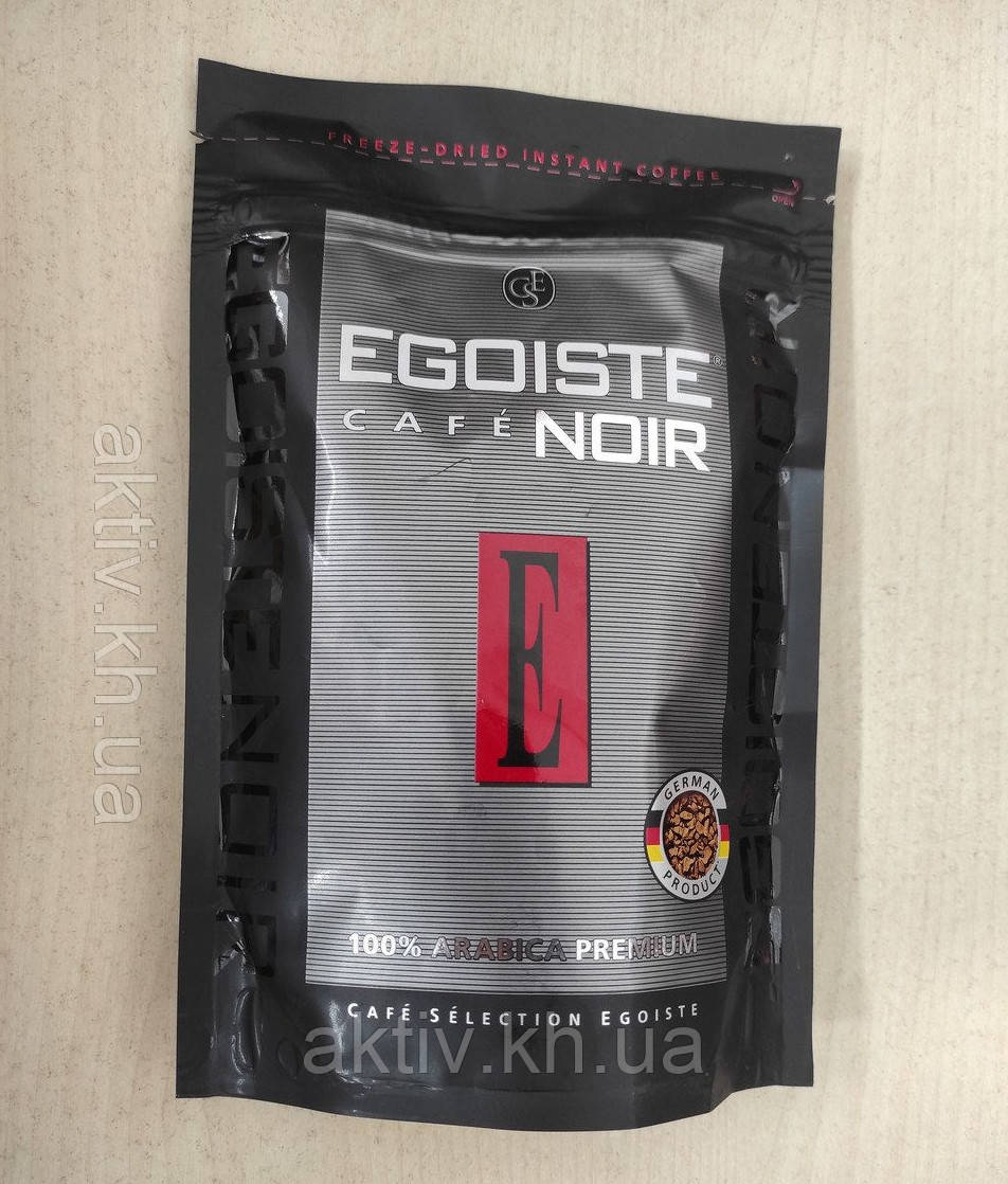 Кава Егоист Ноїр Egoiste Noir розчинна сублімована 70 грамів, фото 1