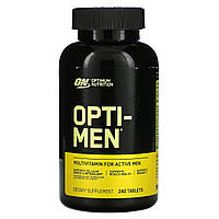 Optimum Nutrition, opti-men USA (240 таб.), мужские витамины