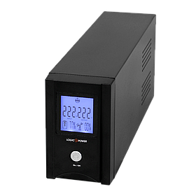 Источник бесперебойного питания (UPS) LogicPower LPM-UL650VA (390W) USB LCD