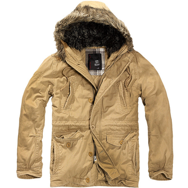 Куртка аляска Brandit Vintage Explorer CAMEL