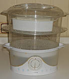 Пароварка-мультиварка Polaris чотирьохсекційна PFS 0201, фото 4