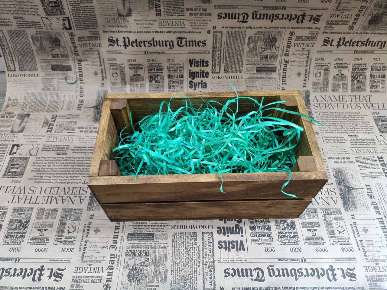 Наповнювач декоративний зеленый, фото 1