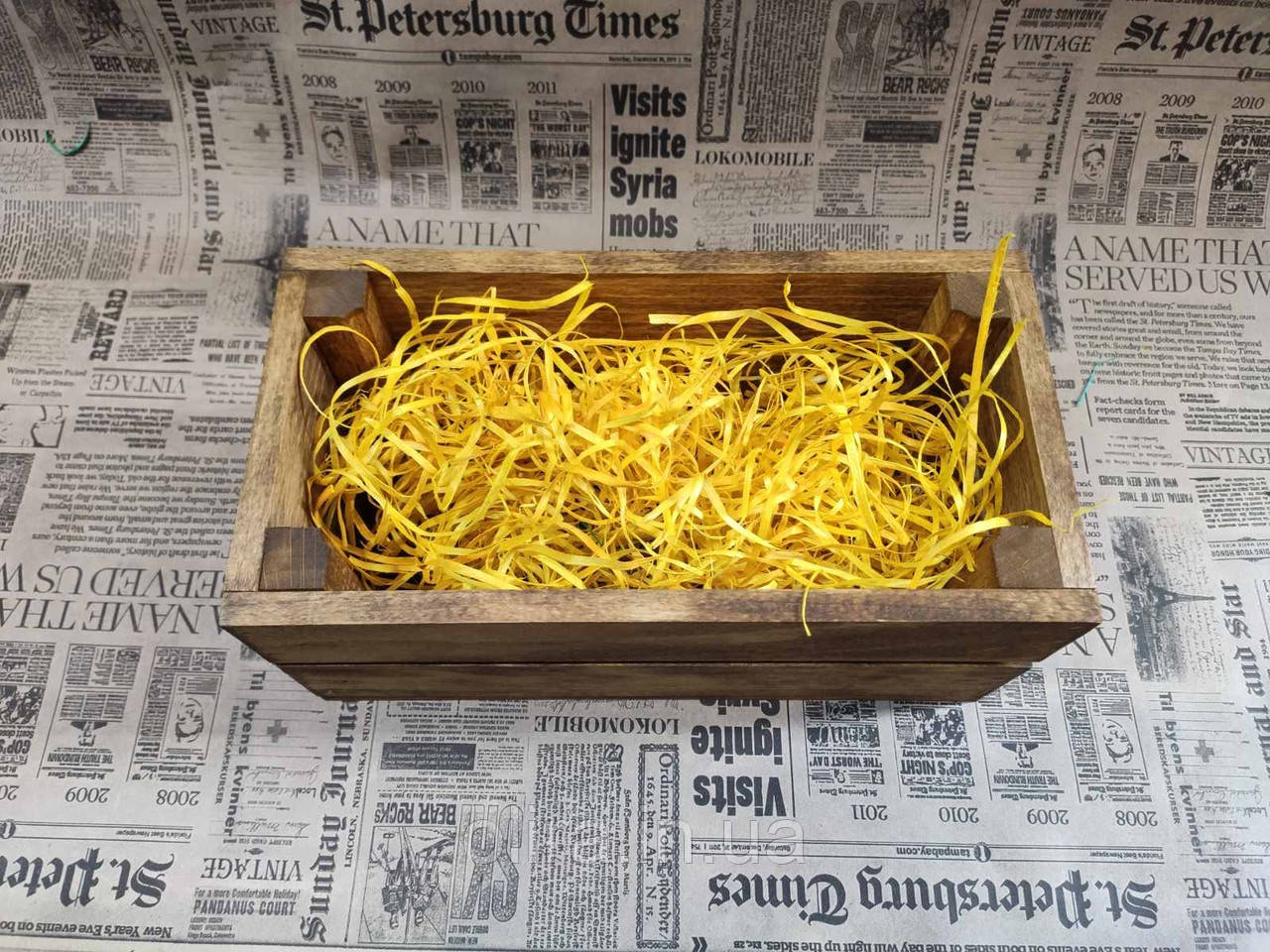 Наповнювач декоративний жовтий, фото 1