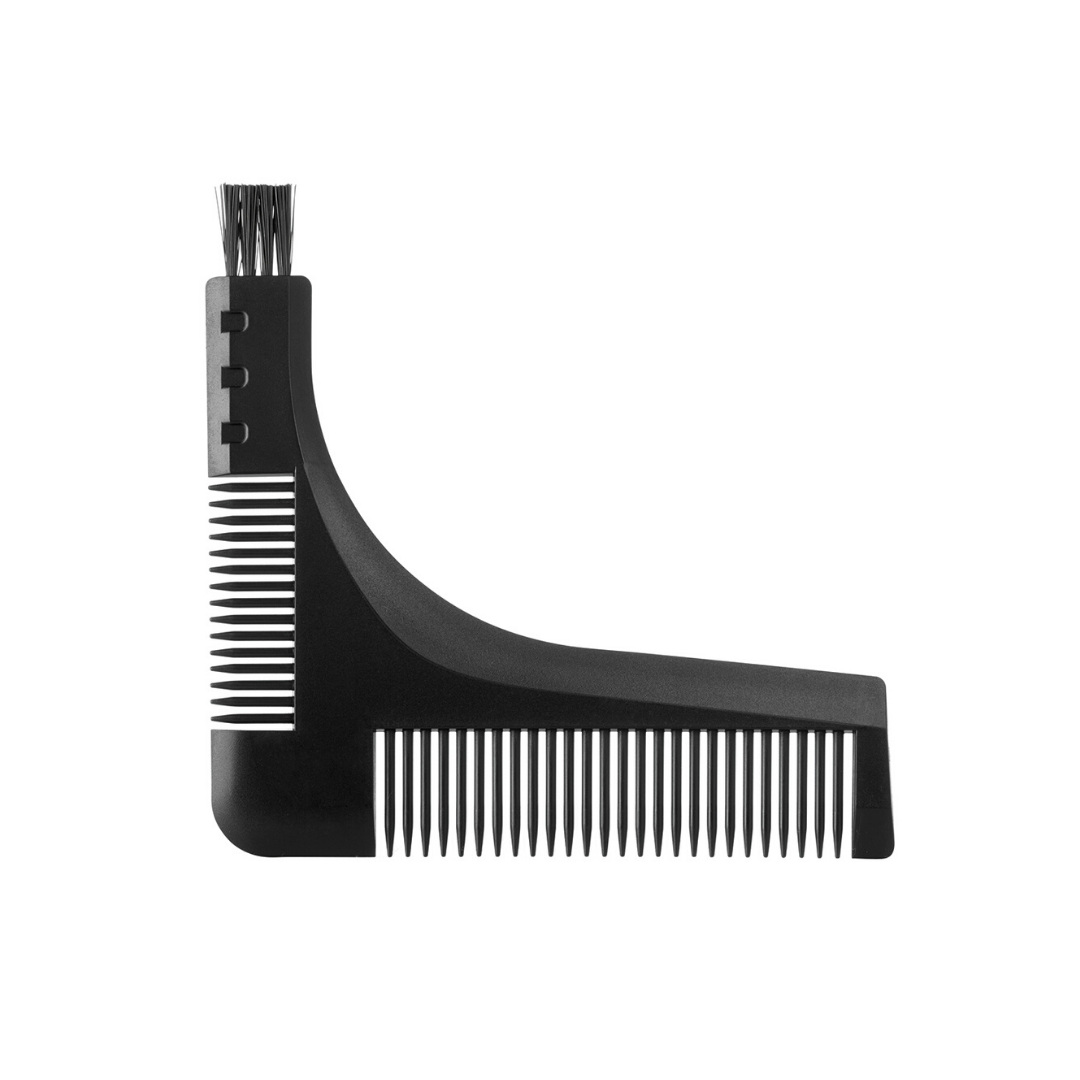 Гребінець для бороді трафарет Barber Line Eurostil, фото 1