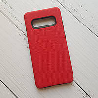 Чехол Samsung G975F Galaxy S10 Plus для телефона противоударный Red