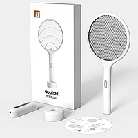 Электрическая мухобойка и ловушка для комаров Xiaomi Qualitell Electric Mosquito Swatter с UV (ZS9001)